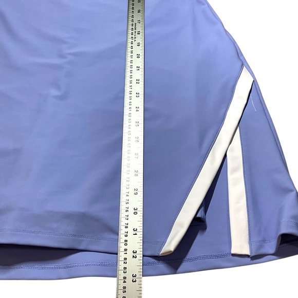 SAGE COLLECTIVE Periwinkle Sport / Tennis Dress w/ Shorts 1/4 Zip Front Sz L - Picture 8 of 13